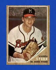 Warren Spahn Baseball Cards 1962 Topps Prices