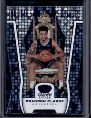 Brandon Clarke [Blue] #15 Basketball Cards 2019 Panini Crown Royale Rookie Royalty Prices