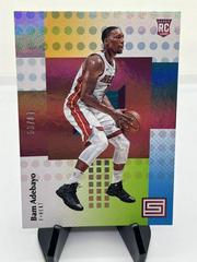 Bam Adebayo [Aspirations] Basketball Cards 2017 Panini Status Prices