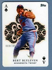 Bert Blyleven [Black] Baseball Cards 2023 Topps Update All Aces Prices