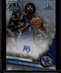 Aaron Bradshaw [Refractor] #BCPA-AB Basketball Cards 2023 Bowman Chrome University Prospects Autographs Prices