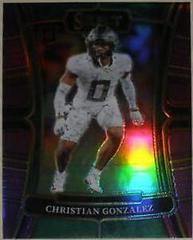 Christian Gonzalez #15 Football Cards 2023 Panini Select Draft Picks Prices