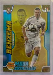 Benzema [Mega Estrellas] Soccer Cards 2010 Panini Mega Cracks La Liga Prices