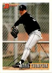 Mark Thompson #8 Baseball Cards 1993 Bowman Prices