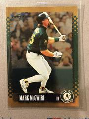 Mark McGwire [Gold Rush] #377 Baseball Cards 1995 Score Prices