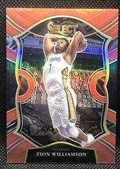 Zion Williamson [Red Prizm] Basketball Cards 2020 Panini Select Prices
