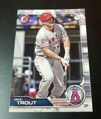 Mike Trout #1 Baseball Cards 2019 Bowman Prices