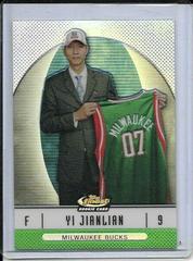 YI Jianlian #106 Basketball Cards 2006 Finest Prices