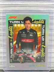 Zhou Guanyu #TUTL-ZG Racing Cards 2023 Topps Chrome Formula 1 Turn Up the Lights Prices