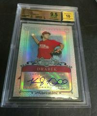 Kyle Drabek [Autograph Refractor] #BSPKD Baseball Cards 2006 Bowman Sterling Prospect Prices