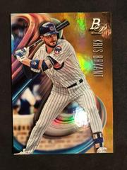 Kris Bryant [White Uniform Orange] #1 Baseball Cards 2018 Bowman Platinum Prices