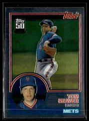 Tom Seaver [1983 Reprint] #T107 Baseball Cards 2001 Topps Chrome Traded Prices