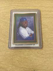 Vladimir Guerrero Jr. [Green] #PG-3 Baseball Cards 2022 Topps Gallery Portrait Prices