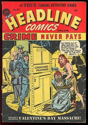 Headline Comics #23 (1947) Comic Books Headline Comics