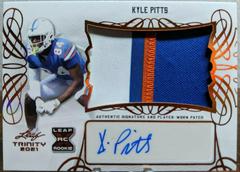 Kyle Pitts #PA-KP1 Football Cards 2021 Leaf Trinity Patch Autographs Prices