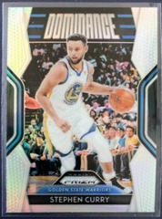Stephen Curry [Silver Prizm] Basketball Cards 2018 Panini Prizm Dominance Prices