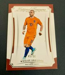 Wesley Sneijder Soccer Cards 2018 Panini National Treasures Prices