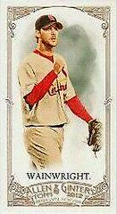 Adam Wainwright #319 Baseball Cards 2012 Topps Allen & Ginter Prices