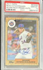 Noah Syndergaard [Autograph] Baseball Cards 2017 Topps Silver Pack Promo Prices