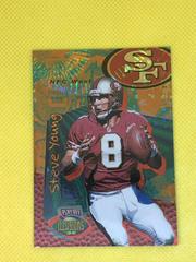 Steve Young [Spectralusion Dominion] #28 Football Cards 1996 Playoff Illusions Prices