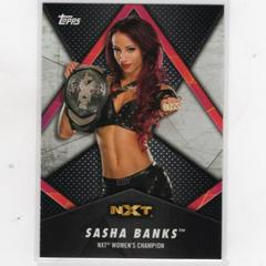 Sasha Banks #WC-13 Wrestling Cards 2018 Topps WWE Women's Division Champion Prices