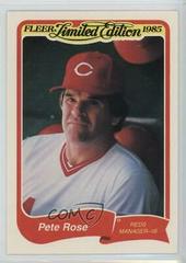 Pete Rose #29 Baseball Cards 1985 Fleer Limited Edition Prices