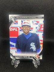 Fernando Tatis Jr. Baseball Cards 2016 Bowman International Ink Prices