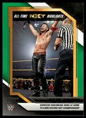 Shinsuke Nakamura [Green] Wrestling Cards 2022 Panini NXT WWE All Time Highlights Prices