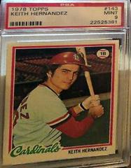 Keith Hernandez #143 Baseball Cards 1978 Topps Prices