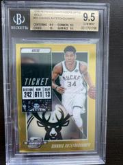 Giannis Antetokounmpo [Gold] Basketball Cards 2018 Panini Contenders Optic Prices