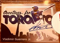 Vladimir Guerrero Jr. Baseball Cards 2022 Topps Archives Postcards Autographs Prices