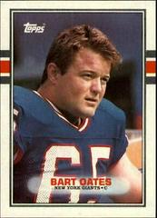 Bart Oates Football Cards 1989 Topps Prices