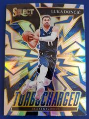 Luka Doncic [Red Prizm] Basketball Cards 2021 Panini Select Turbo Charged Prices