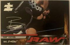 Big Show #15 Wrestling Cards 2002 Fleer WWE Raw vs Smackdown Prices