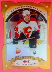 Jarome Iginla [Cut to the Chase] Hockey Cards 1997 Donruss Preferred Prices