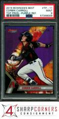Corbin Carroll [Purple Refractor] #TP-11 Baseball Cards 2019 Bowman's Best Top Prospects Prices