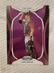 Cade Hunter [Purple] Baseball Cards 2023 Panini Chronicles Certified Prices