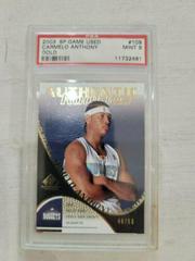 Carmelo Anthony [Gold] #109 Basketball Cards 2003 SP Game Used Prices