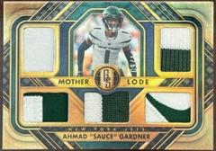 Ahmad 'Sauce' Gardner [Sapphire] #ML-2 Football Cards 2023 Panini Gold Standard Mother Lode Prices
