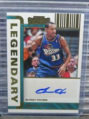 Grant Hill [Gold] #LC-GHL Basketball Cards 2022 Panini Contenders Legendary Autographs Prices