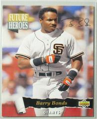 Barry bonds Baseball Cards 1993 Upper Deck Future Heroes Prices