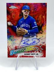 Bobby Witt Jr. [Red] #FSA-BW Baseball Cards 2023 Topps Chrome Future Stars Autographs Prices