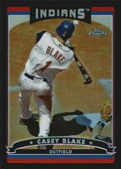 Casey Blake [Black Refractor] #197 Baseball Cards 2006 Topps Chrome Prices