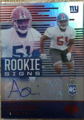 Azeez Ojulari [Red] #RS-AO Football Cards 2021 Panini Illusions Rookie Signs Autographs Prices