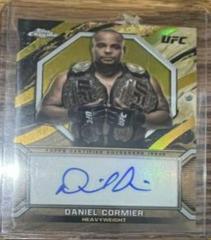 Daniel Cormier [Gold Refractor] #MOC-DCO Ufc Cards 2024 Topps Chrome UFC Marks of Champions Autograph Prices