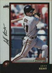 Jeff Kent #8 Baseball Cards 1998 Bowman Chrome Prices