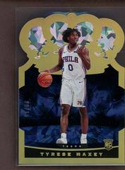 Tyrese Maxey [Crystal Gold] #96 Basketball Cards 2020 Panini Crown Royale Prices