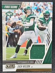 Zach Wilson #FS2 Football Cards 2022 Panini First Score Prices