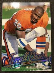 Terrell Davis [Gold Medallion] Football Cards 1997 Ultra Prices
