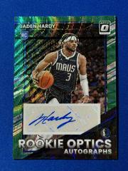 Jaden Hardy [Green Wave] #ROA-JDH Basketball Cards 2022 Panini Donruss Optic Rookie Autographs Prices